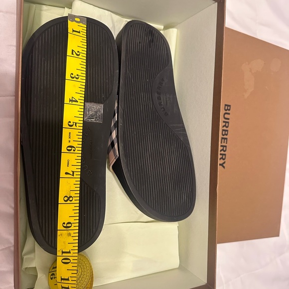 Burberry slides
